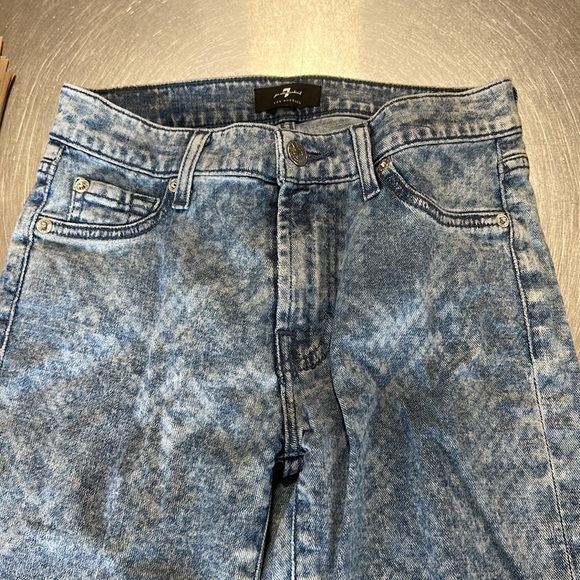 7 For All Mankind skinny laser snake (reed coated) - Picture 4 of 4